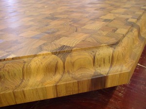 End Grain Teak