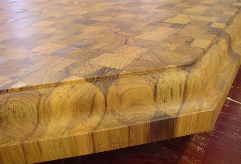 End Grain Teak