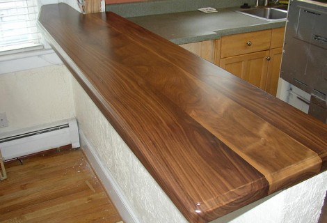 Walnut Raised Bar