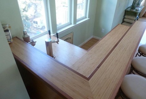 Bamboo Bar Top