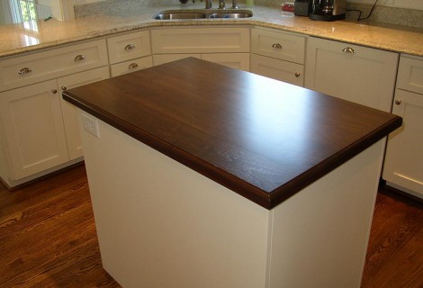 Dark Walnut Island